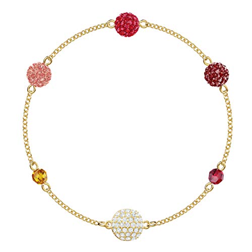 Swarovski Remix Collection Pop Strand, multicolor, Baño en tono Oro