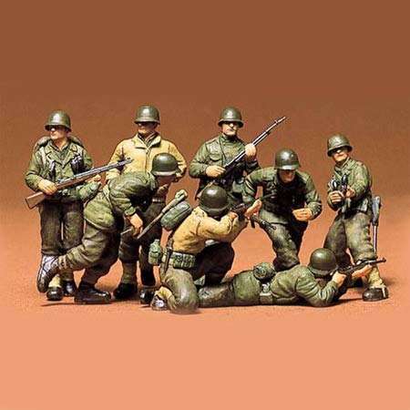 Tamiya 35048 - Us Army Infantry (8)