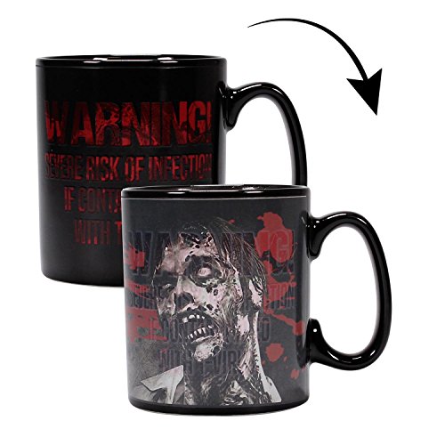 Taza con efecto térmico de Resident Evil, XL Infected