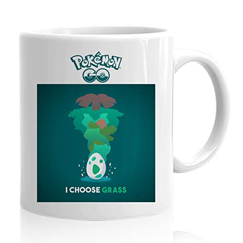 Taza de café – Game Mobile Console Joystick Gamer Monsters Pikachu Monster Evaluations Egg – papá marido, hombres, mujeres, novio y hermano, 425 ml