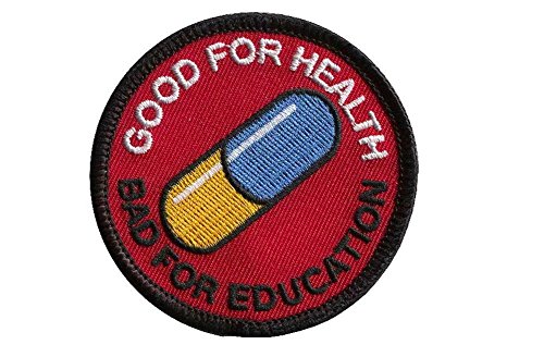 Titan One Europe - Tactical Akira Good for Health Bad For Education Parche Táctico Bordado