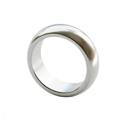 Tour de magie Anillo magnético (19 mm) (Plata)