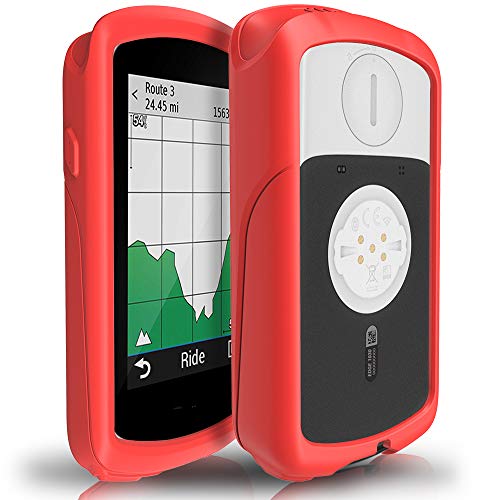 TUSITA Funda para Garmin Edge 1030 Plus - Protectora de Silicona Skin - Accesorios para computadora con GPS