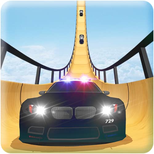 US Police Mega Ramp Car Stunts