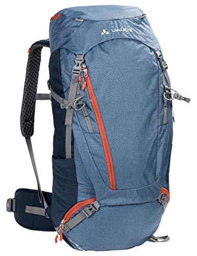 VAUDE Asymmetric 52+8 Mochila, Unisex Adulto, Azul Fjord, Talla única