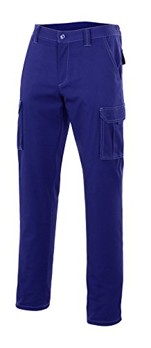 Velilla 103001/C9/T42 Pantalón multibolsillos, Azul, 42