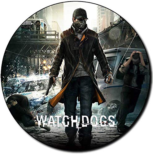 Watch Dogs Aiden Pearce B Alfombrilla Redonda Round Mousepad PC