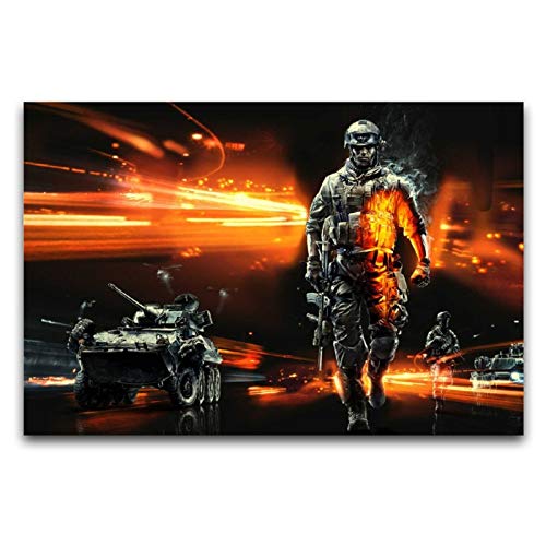 WPQL Call of Duty Modern Warfare - Lienzo decorativo (30 x 45 cm)