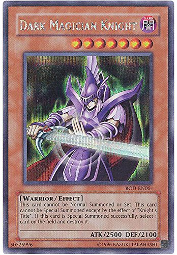 YU-GI-OH! - Dark Magician Knight (ROD-EN001) - Reshef of Destruction GBA Promo - Promo Edition - Secret Rare by