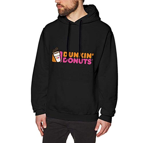 Yuanmeiju Dunkin for Donuts Sudadera con Capucha para Hombre Sty Una Elegante Sudadera con Capucha y una Sudadera con Capucha Pesada