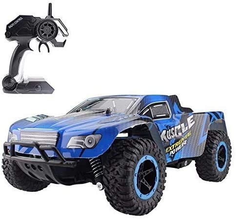 ZXHFDC 1:16 Carga de carga inalámbrica Vehículo fuera de la carretera 2.4GHz Control remoto de automóvil Mini control remoto Control Remoto Juguete 4WD de alta velocidad Drift Toy 20km / h (color: roj