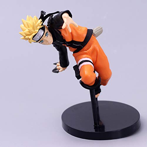 1 Estilo-Figuras de Anime Shonen Jump semanal 50 años Naruto Naruto Naruto Kunai Decoración de PVC Altura de la Caja: 13