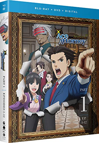 Ace Attorney: Season Two Part One (4 Blu-Ray) [Edizione: Stati Uniti] [Italia] [Blu-ray]