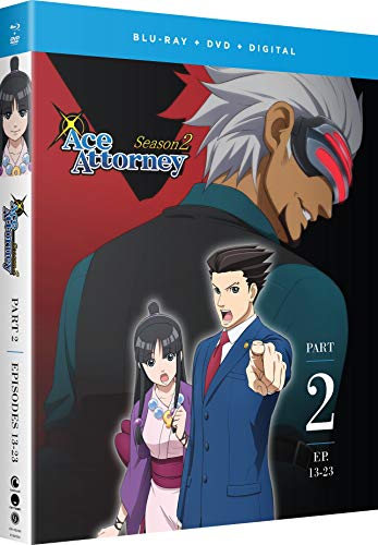 Ace Attorney: Season Two - Part Two (4 Blu-Ray) [Edizione: Stati Uniti] [Italia] [Blu-ray]