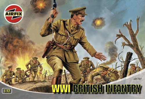 Airfix - WW.1 British Infantry, Set de Figuras (Hornby A01727)