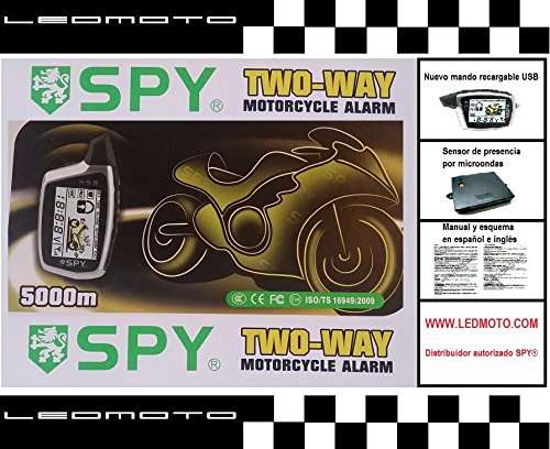 Alarma de Moto SPY5000M con módulo Sensor de Presencia por microondas (Nuevo Modelo)