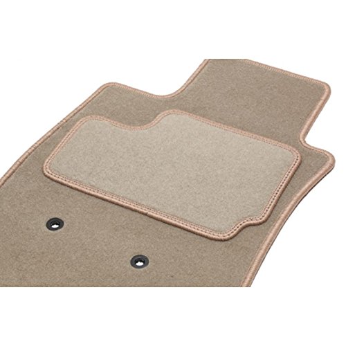 Alfombra AUTO Luxe GT sobre medida para Giulia (de 05.16-ce día) – 2 Avants + 2 ARRIERES + 1 baúl – Beige – Moqueta aiguillete 750 G/m2 + SS capa 1200 G/m2