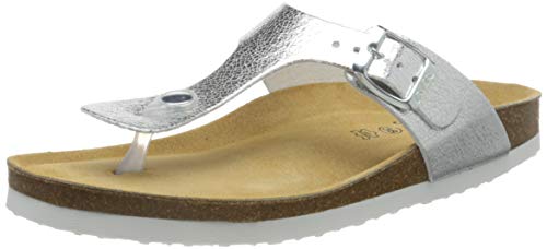 ARA Fidschi, Zuecos Mujer, Gris Plata 06, 38 EU