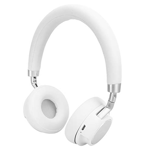 ASHATA Auriculares inalámbricos, Auriculares inalámbricos Bluetooth 5.0 en la Oreja, Auriculares con micrófono, Auriculares con cancelación de Ruido de Sonido estéreo para teléfono Tablet PC