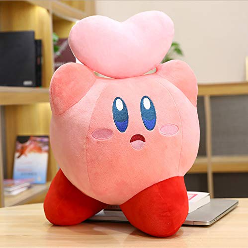 Boufery Star Kirby Plush Doll, Kirby Girl Heart Pillow Juguetes de Peluche, Regalo de cumpleaños de Navidad para niños Juguetes decoración 30cm