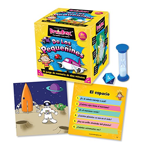 Brain Box Juego de Memoria de Los Pequeñines, Multicolor (Green Board Games 316468A)