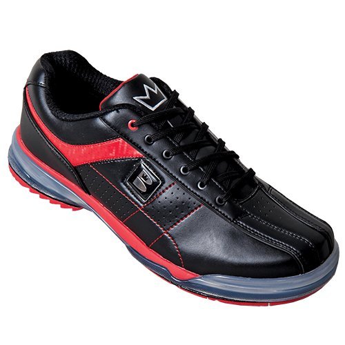 Brunswick TPU X Zapatos de Bolos para Hombre, Negro/Rojo, 11.0