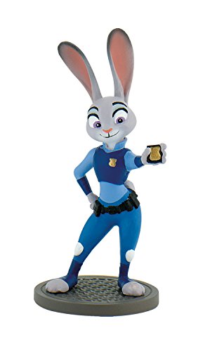 Bullyland Zootopia / Zootrópolis Minifigura Judy Hopps 8 cm