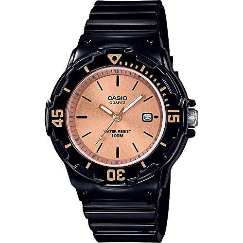 Casio Reloj Analógico para Mujer de Cuarzo con Correa en Resina LRW-200H-9E2VEF