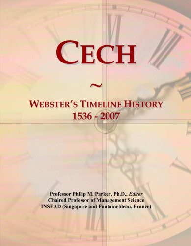 Cech: Webster's Timeline History, 1536 - 2007