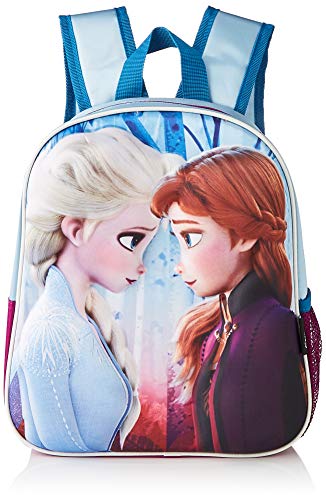 Cerdá, Mochila Infantil 3D Frozen de Color Azul-Licencia Oficial de Dinsey Studios Unisex niños, Multicolor, 260X310X100MM