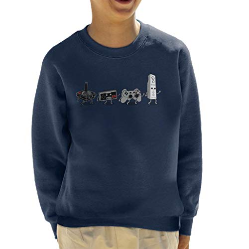 Cloud City 7 Controller Evolution Gamepads Kid's Sweatshirt