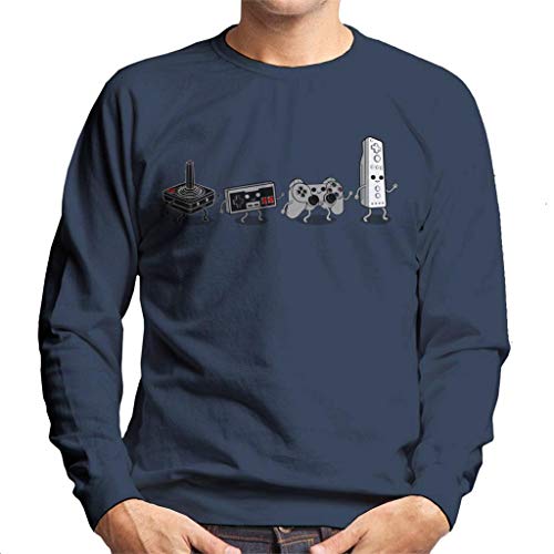 Cloud City 7 Controller Evolution Gamepads Men's Sweatshirt