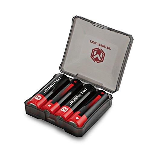 Coil Master 18650 batería funda soporte de batería Funda para todas las baterías tamaño 18650 y más pequeños