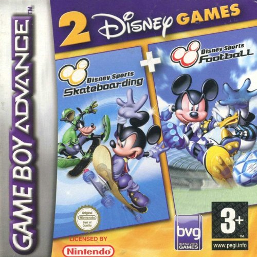 Disney Sports Football and Disney Sports Skateboarding - Twin Pack (GBA) [Importación inglesa]