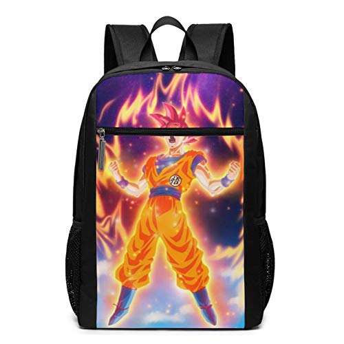 Dra-gon B-all Z Dra-gon B-all Raging Blast 2 temporada 7 Bardock Battle-Colors of the Warriors - Mochila escolar simple para hombres, mujeres, unisex, adultos deportes al aire libre, natación