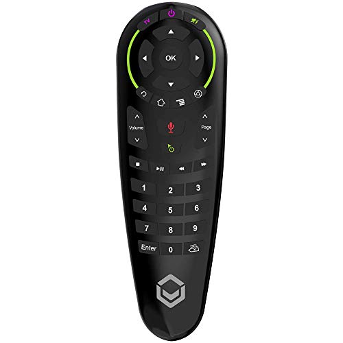 DroiX G30 Ratón de Aire de Seis Ejes con Comando de Voz inalámbrico y Aprendizaje de IR para Android TV Box, Nvidia Shield, DroiX X3, T8-SE