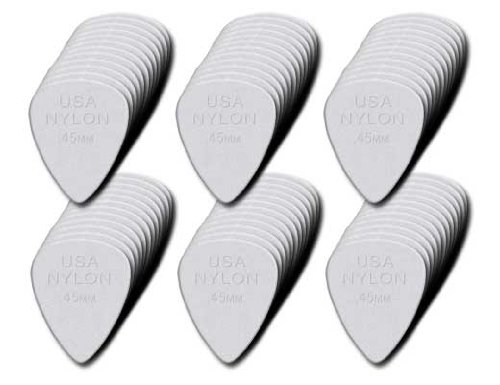 Dunlop 44 Púas NYLON STANDARD Big Pack. crema 0.46 mm