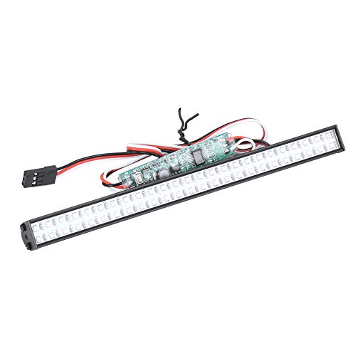 Duokon KEENSO 50LED RC Luz de Techo Colorida, 147 mm, Kit de Barra de Luces LED para Coche RC, Apto para Redcat/Traxxas/Tamiya/HPI/AXIAL, Modelo de Coche RC, luz de Alto Brillo