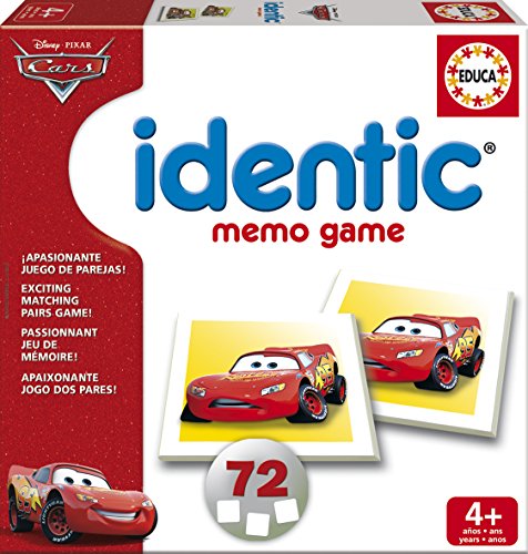 Educa Borrás Cars - Juego Identic, Color Rojo 15884