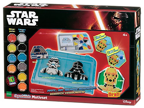 EPOCH Traumwiesen aquabeads 30009 – Star Wars diseño Set, Juego de Manualidades para Joven