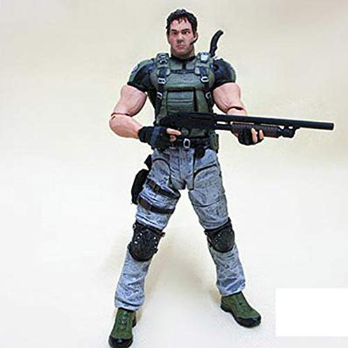 erfgh Resident Evil, Resident Evil 5, Actor Chris, Figura de acción de 7 Pulgadas, Figura Exquisite Workmanship