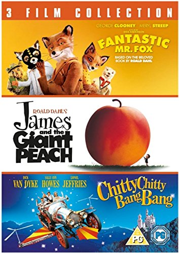 Fantastic Mr Fox / James and the Giant Peach / Chitty Chitty Bang Bang Triple Pack [DVD]