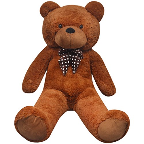 Festnight Oso de Peluche XXL 150 cm Color Marrón