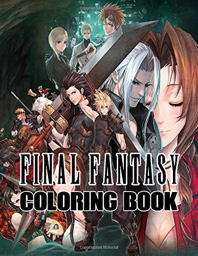 Final Fantasy Coloring Book: Famous Fantasy RPG and Game Prodigy Inspired