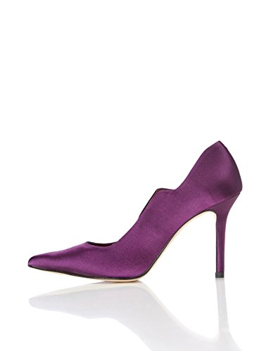 find. Salones de Charol con Corte Perfilado para Mujer, Morado (Purple), 37 EU