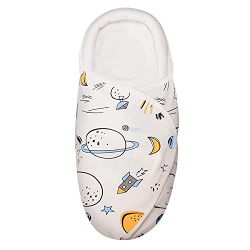 FREEDL Saco De Dormir Bebe Recien Nacido, Saco De Dormir Cuna Bebe,Manta De Invierno Bebe,Manta De Cochecito De Bebé Saco De Dormir para Bebé Manta con Capucha 0-6 Meses Cielo Estrellado 60cm