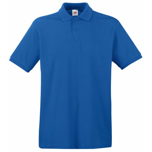 Fruit of the Loom 63-218-0, Polo Hombre, Azul (Real), L - C