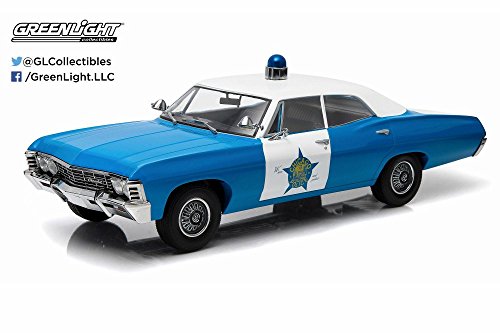 Greenlight 1967 Chevrolet Biscayne City of Chicago Police Department (CPD) 1/18 Diecast Model Car by