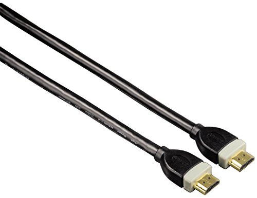 HAMA 039668, Cable de HDMI macho a HDMI macho, Longitud 10 Metros, Color Negro, Conexiones en Oro, Cable Transmisión de Audio / Video y Datos, Cable Interno de Cobre, 100 Mbit/s