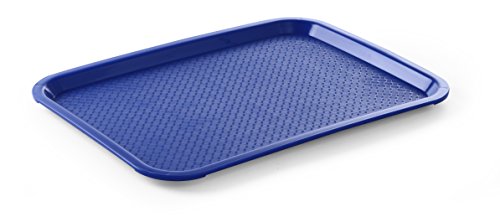 HENDI Bandejas para comida rápida (mediana) - Azul - 305x415x(H)20 mm